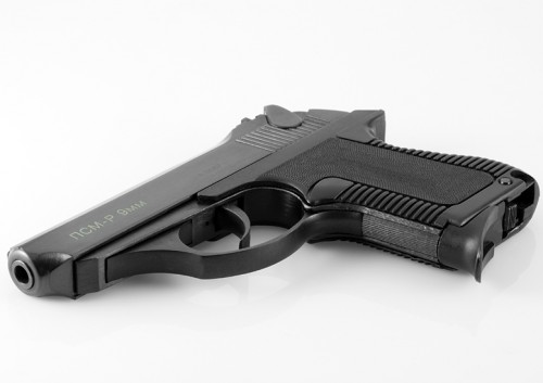 Less Lethal (traumatic) pistol  PSM-R.. (travmatik.com, by-sa). PSM-R (travmatik.com, by-sa).