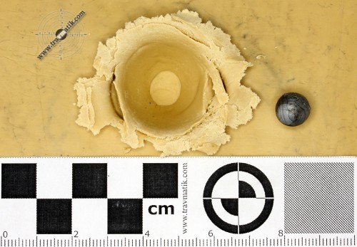 06. Травматический патрон «ТЕРЕН-3Ф». Выстрел в баллистический пластелин. 06. Травматический патрон «ТЕРЕН-3Ф». Выстрел в баллистический пластелин.